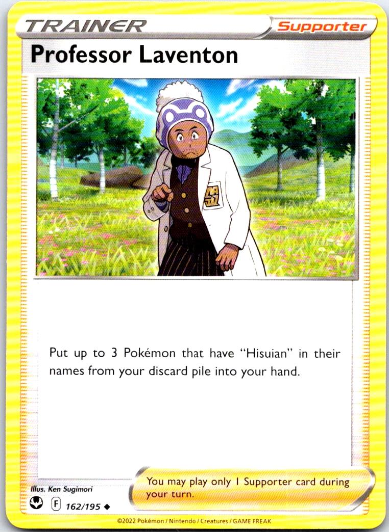 Professor Laventon - 162/195 - - SILVER TEMPEST - Pokemon - Uncommon | AB30-8