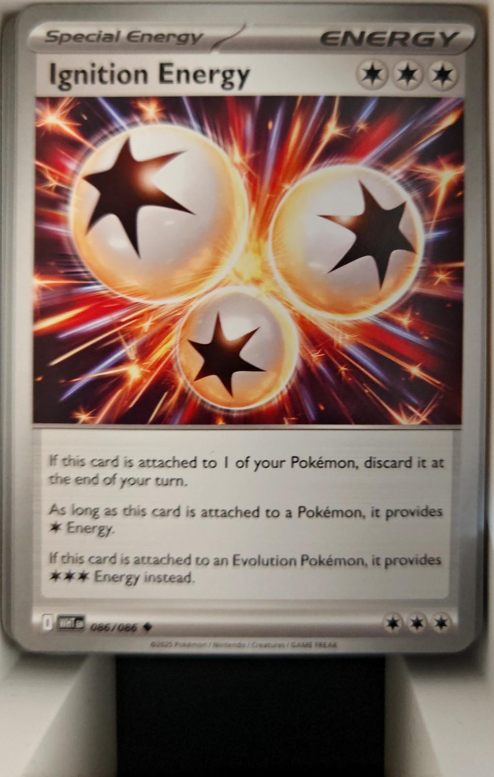 Ignition Energy - 086/086 - - WHITE FLARE - Pokemon - Uncommon | AA25-80