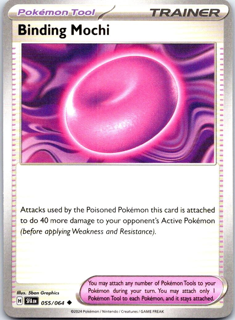 Binding Mochi - 055/064 - - SHROUDED FABLE - Pokemon - Uncommon | AB63-37
