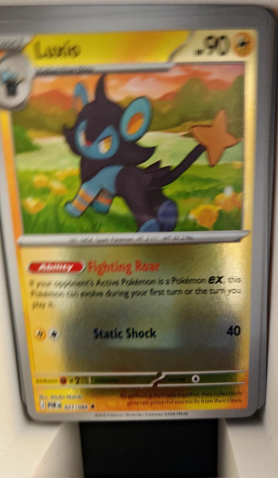 Luxio - 027/088 - Reverse Holo - PERFECT ORDER - Pokemon - Uncommon | AA19-68