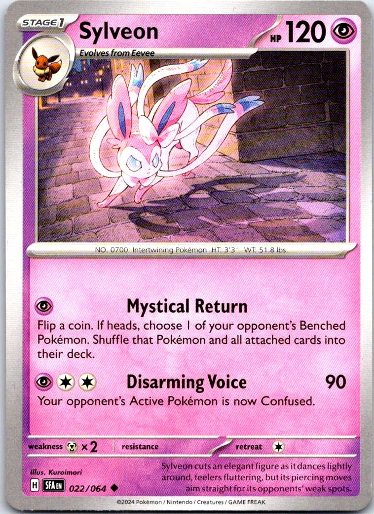 Sylveon - 022/064 - - SHROUDED FABLE - Pokemon - Uncommon | AB43-34