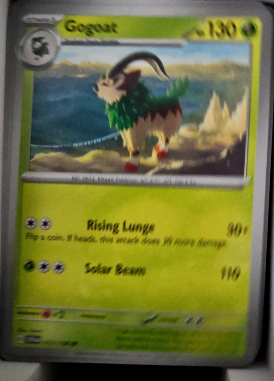 Gogoat - 012/198 - - SCARLET & VIOLET - Pokemon - Common | AA48-119