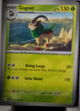 Gogoat - 012/198 - - SCARLET & VIOLET - Pokemon - Common | AA48-119
