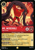 Mr. Incredible - Super Strong - 127/204 - Cold Foil - WILDS UNKNOWN - Lorcana - | LAA00-5