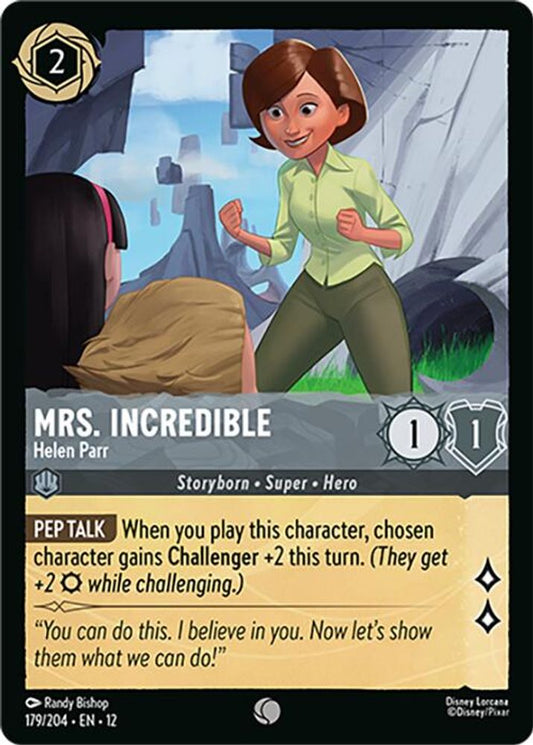 Mrs. Incredible - Helen Parr - 179/204 - - WILDS UNKNOWN - Lorcana - | LAA01-84