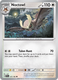 Noctowl - 127/162 - Reverse Holo - TEMPORAL FORCES - Pokemon - Common | AA26-43
