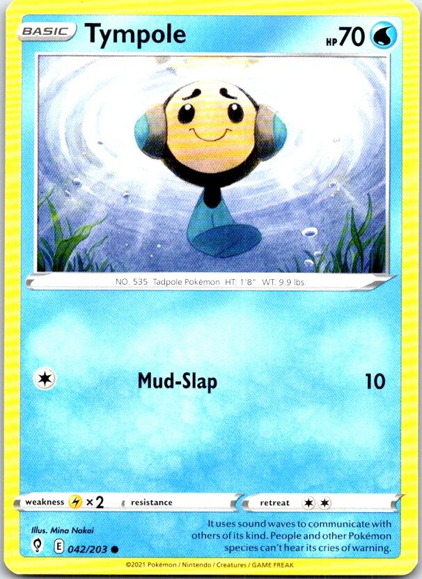 Tympole - 042/203 - - EVOLVING SKIES - Pokemon - Common | AC06-26