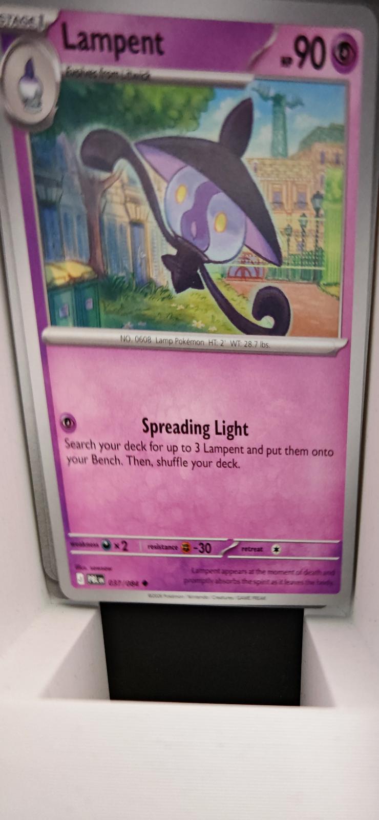 Lampent - 037/084 - - PITCH BLACK - Pokemon - Uncommon | AA16-14