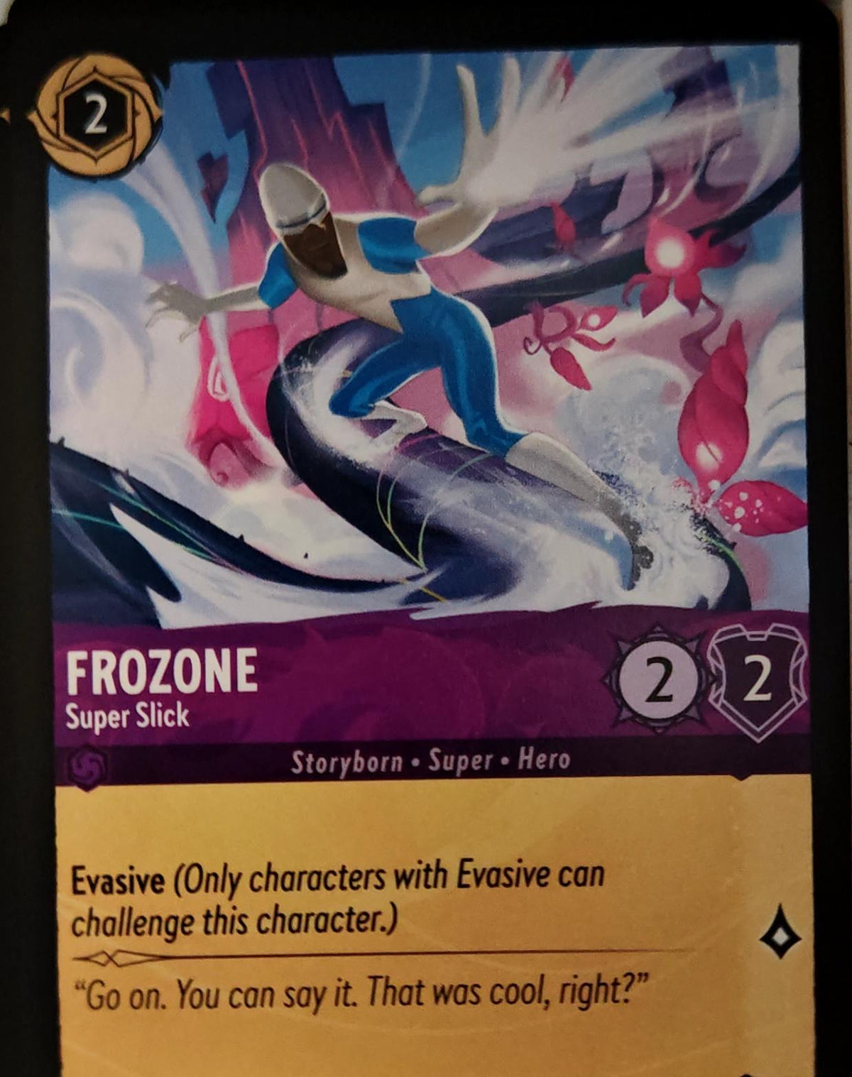 Frozone - Super Slick - 46/204 - - WILDS UNKNOWN - Lorcana - Common | LAA01-4