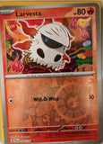 Larvesta - 028/159 - Reverse Holo - JOURNEY TOGETHER - Pokemon - Common | AA22-6