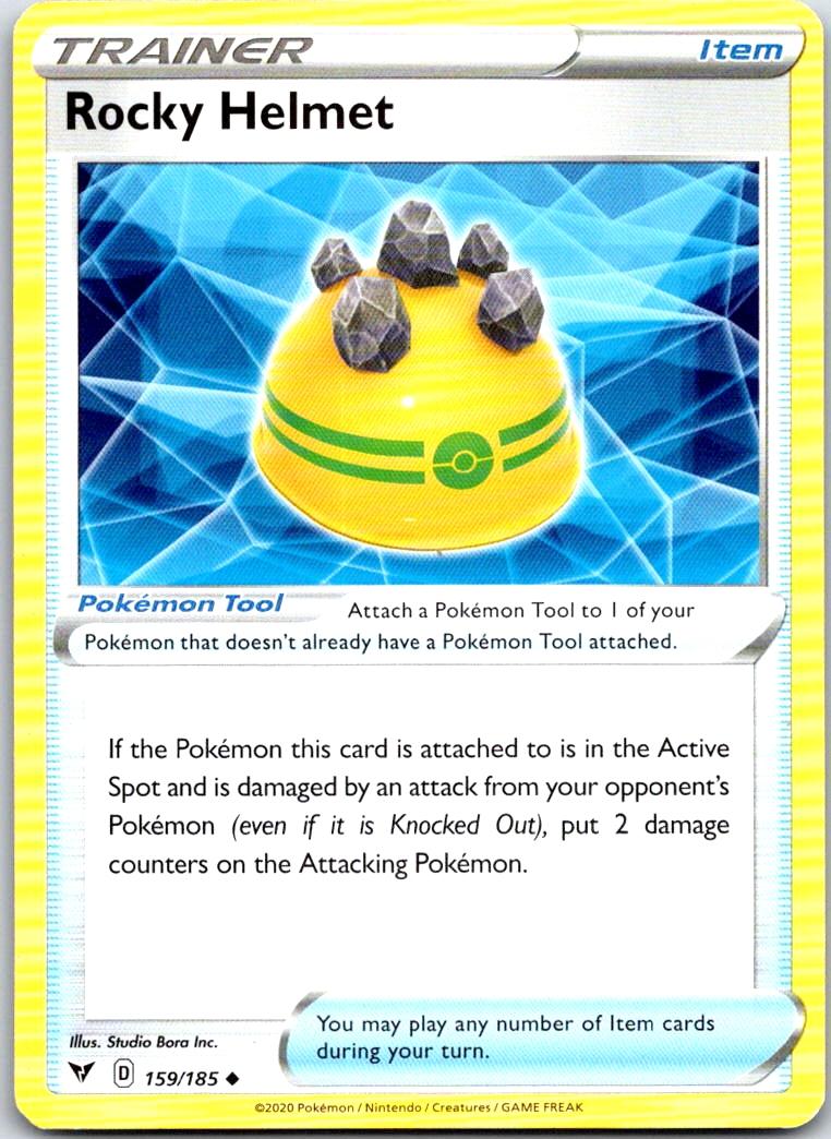 Rocky Helmet - 159/185 - - VIVID VOLTAGE - Pokemon - Uncommon | AB13-5