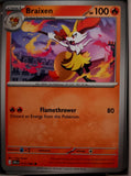 Braixen - 012/086 - - CHAOS RISING - Pokemon - Common | AA43-102