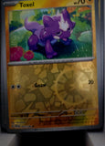 Toxel - 071/198 - Reverse Holo - SCARLET & VIOLET - Pokemon - Common | AA49-77