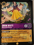 Snow White - Merry as the Morning - 37/204 - - WILDS UNKNOWN - Lorcana - | LAA00-6