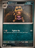 Krokorok - 058/086 - - BLACK BOLT - Pokemon - Common | AA03-61