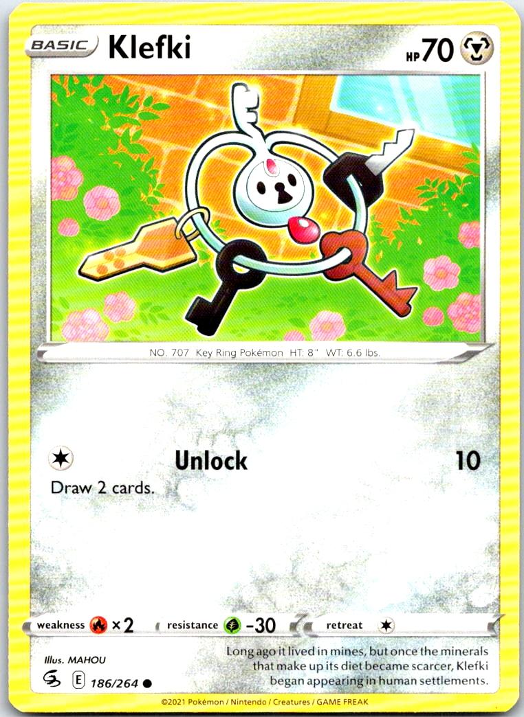 Klefki - 186/264 - - FUSION STRIKE - Pokemon - Common | AB34-43