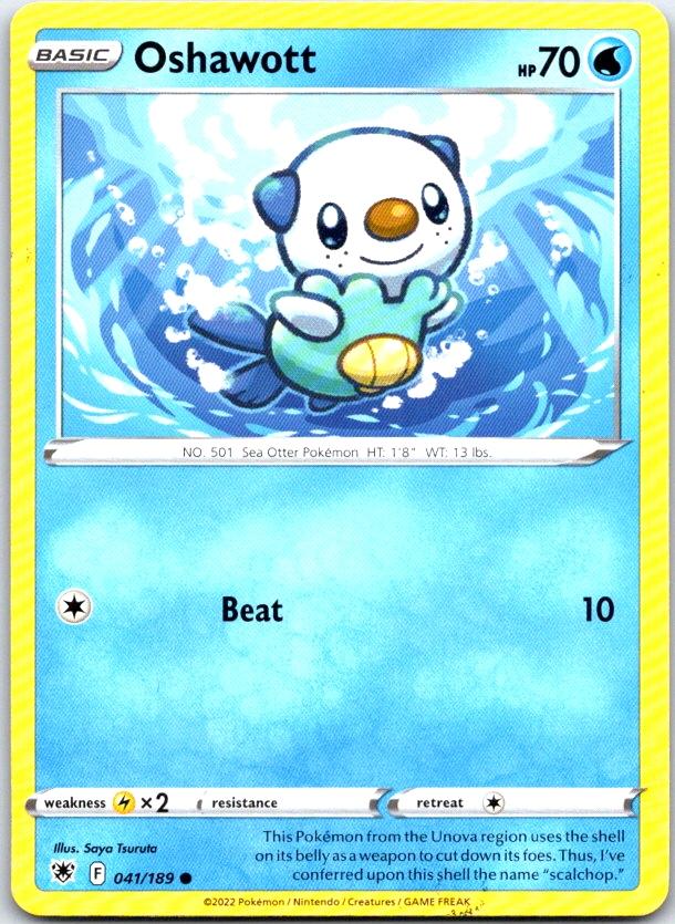 Oshawott - 041/189 - - ASTRAL RADIANCE - Pokemon - Common | AC09-16