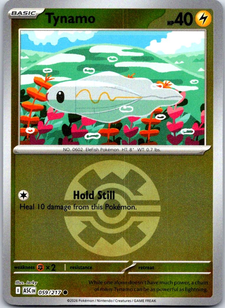 Tynamo (Quick Ball) - 059/217 - Reverse Holo - ASCENDED HEROES - Pokemon - | AB03-32