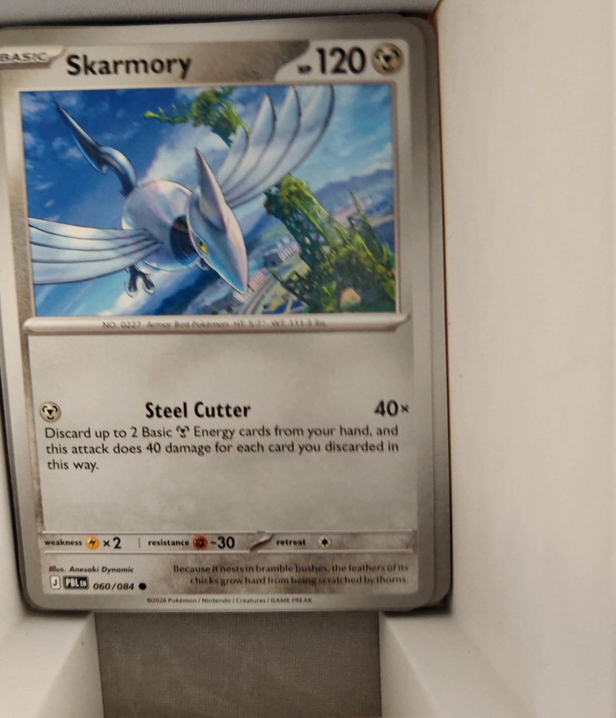 Skarmory - 060/084 - - PITCH BLACK - Pokemon - Common | AA38-22