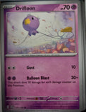 Drifloon - 089/198 - - SCARLET & VIOLET - Pokemon - Common | AA48-132