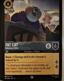Fat Cat - Felonious Feline - 182/204 - - WILDS UNKNOWN - Lorcana - | LAA01-21