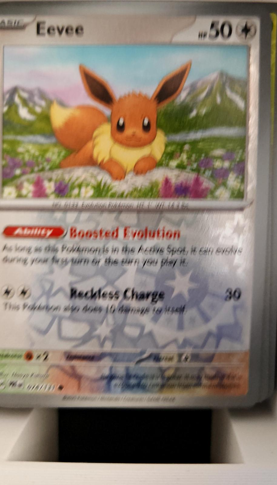 Eevee - 074/131 - Reverse Holo - PRISMATIC EVOLUTIONS - Pokemon - | AA26-98