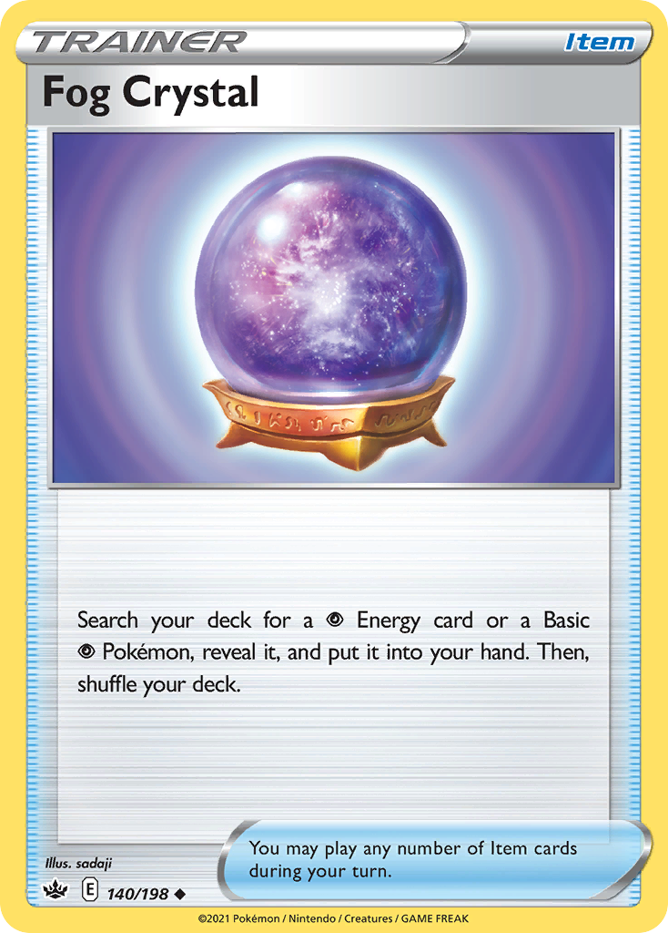 Fog Crystal - 140/198 - - CHILLING REIGN - Pokemon - Uncommon | AA59-50