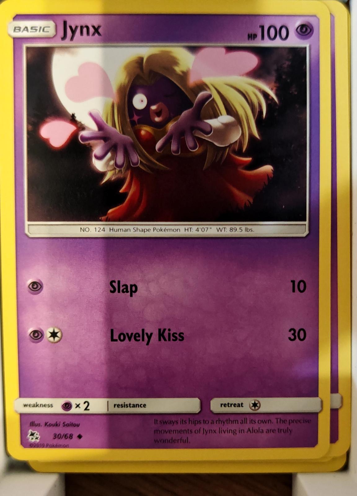 Jynx - 30/68 - - HIDDEN FATES - Pokemon - Uncommon | AA68-21