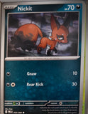 Nickit - 053/084 - - PITCH BLACK - Pokemon - Common | AA32-18
