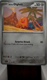 Alolan Diglett - 122/191 - - SURGING SPARKS - Pokemon - Common | AA48-1