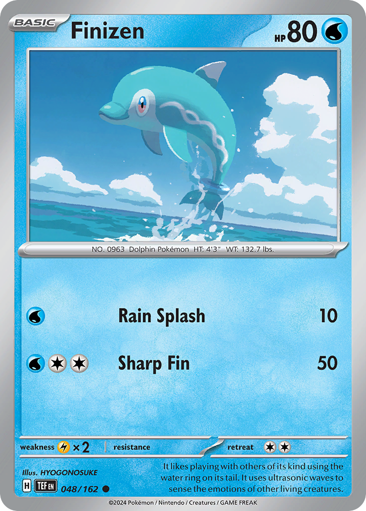 Finizen - 048/162 - - TEMPORAL FORCES - Pokemon - Common | AA21-89