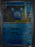 Poliwhirl - 061/165 - Reverse Holo - 151 - Pokemon - Common | AA62-7