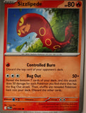 Sizzlipede - 009/084 - - PITCH BLACK - Pokemon - Common | AA16-11