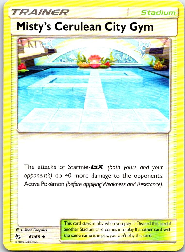 Misty's Cerulean City Gym - 61/68 - - HIDDEN FATES - Pokemon - | AB23-31