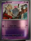 Spoink - 062/132 - Reverse Holo - MEGA EVOLUTION - Pokemon - Common | AA55-11