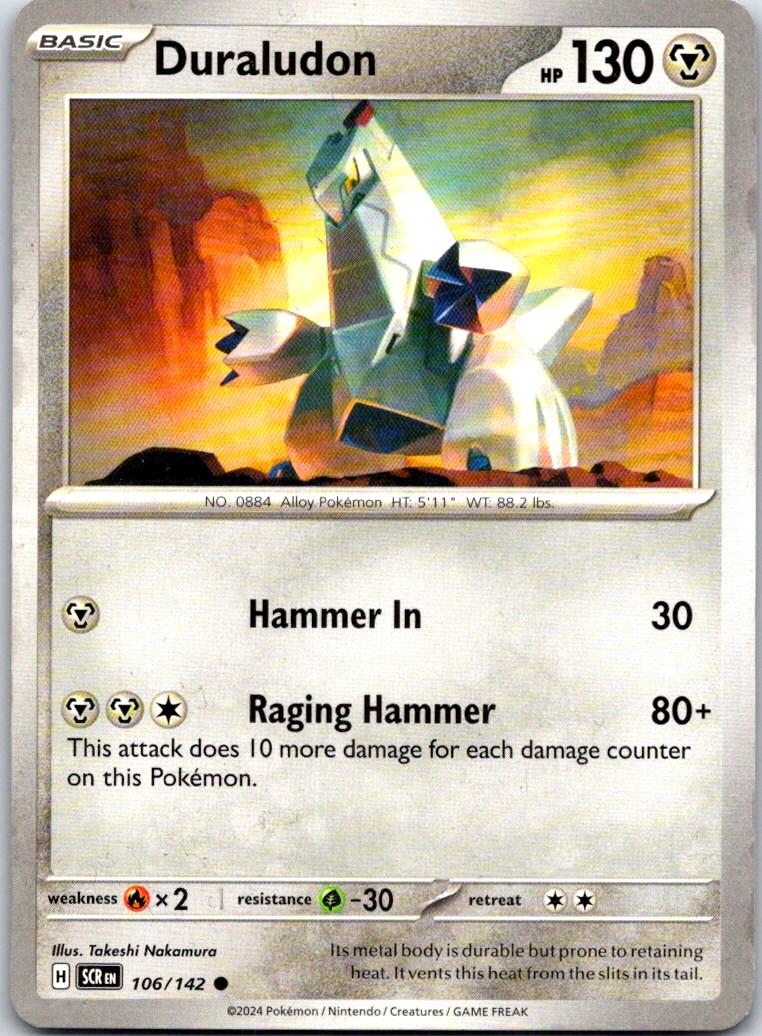 Duraludon - 106/142 - - STELLAR CROWN - Pokemon - Common | AB10-15