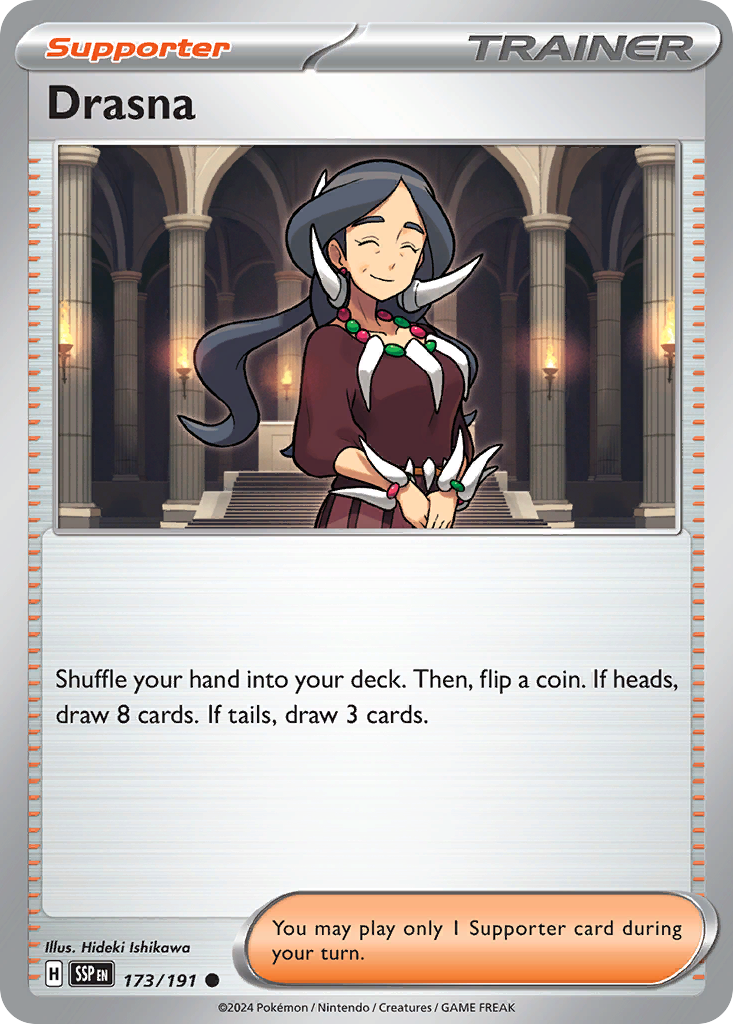 Drasna - 173/191 - - SURGING SPARKS - Pokemon - Common | AA41-55
