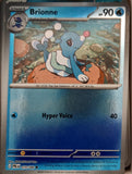Brionne - 019/084 - Reverse Holo - PITCH BLACK - Pokemon - Common | AA14-51
