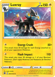 Luxray - 051/172 - Reverse Holo - BRILLIANT STARS - Pokemon - Rare | AA22-7