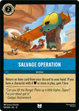 Salvage Operation - 165/204 - - WILDS UNKNOWN - Lorcana - Uncommon | LAA02-62