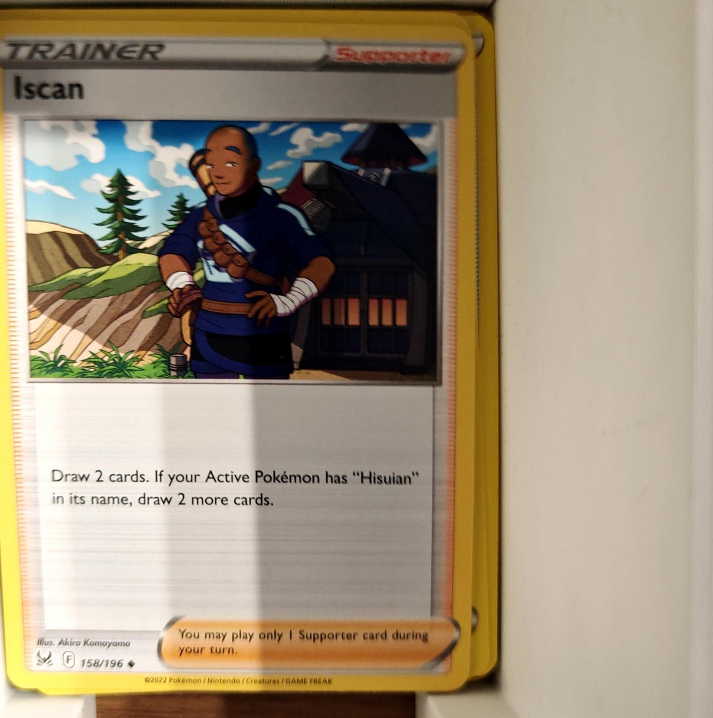 Iscan - 158/196 - - LOST ORIGIN - Pokemon - Uncommon | AA70-28