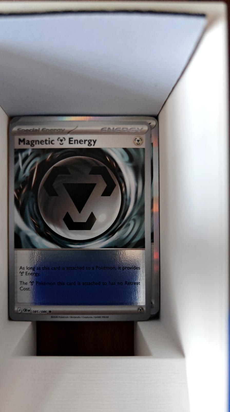 Magnetic M Energy - 085/086 - Holo - CHAOS RISING - Pokemon - Rare | AA59-27