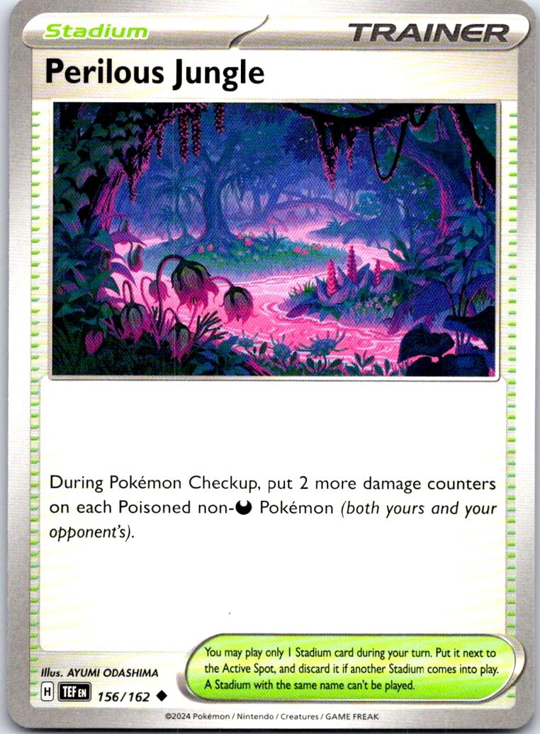 Perilous Jungle - 156/162 - - TEMPORAL FORCES - Pokemon - Uncommon | AB25-13