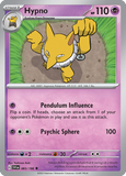 Hypno - 083/198 - Reverse Holo - SCARLET & VIOLET - Pokemon - Uncommon | AA49-5