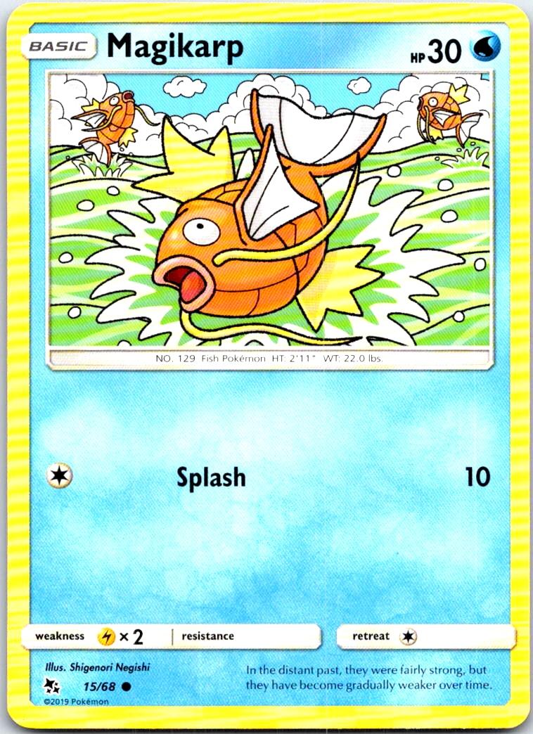 Magikarp - 15/68 - - HIDDEN FATES - Pokemon - Common | AB61-8