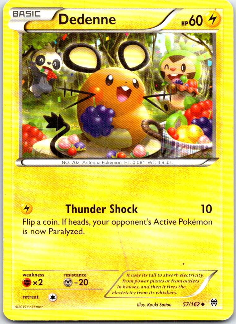 Dedenne - 57/162 - - BREAKTHROUGH - Pokemon - Uncommon | AB62-45