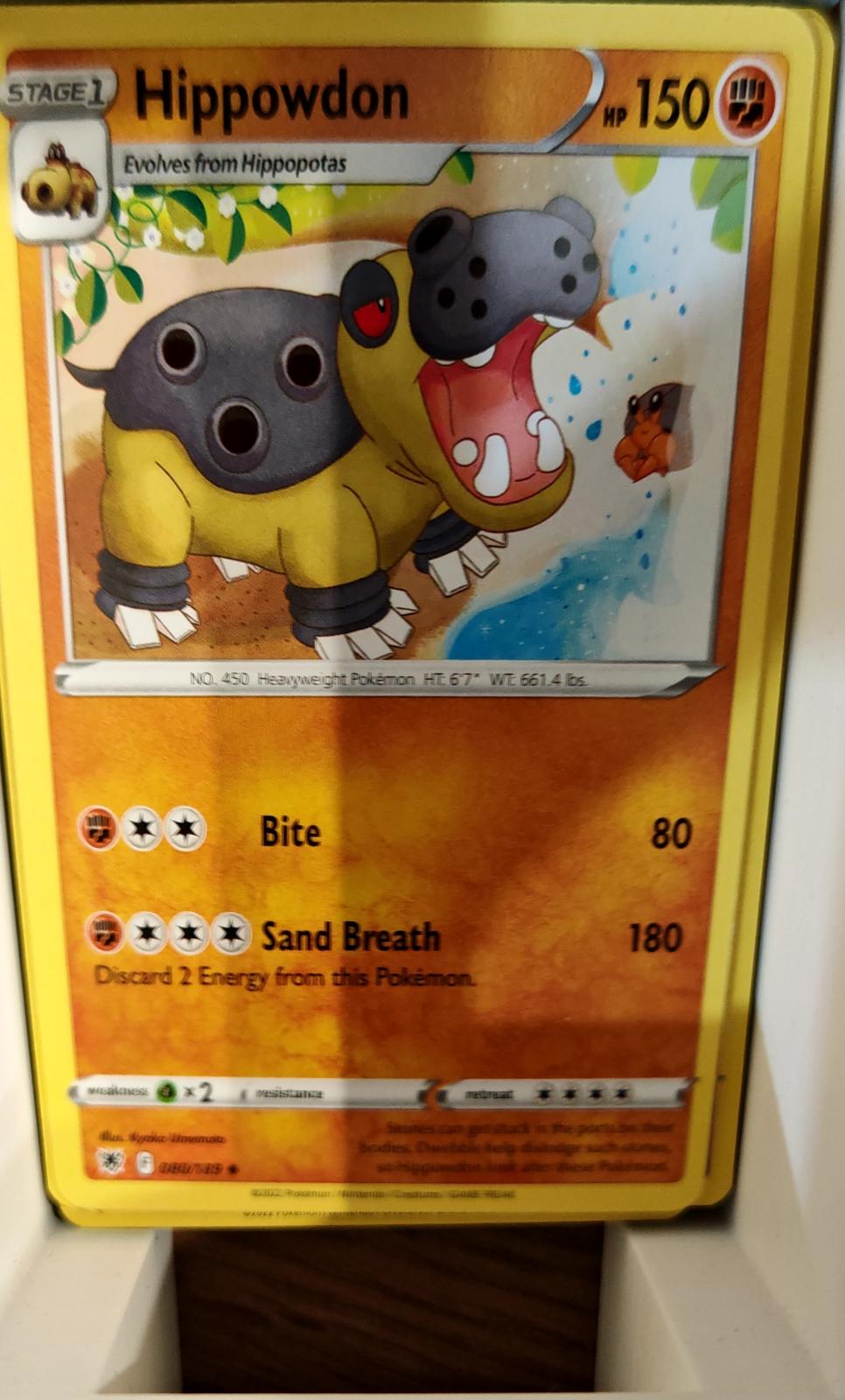 Hippowdon - 080/189 - - ASTRAL RADIANCE - Pokemon - Uncommon | AA73-40