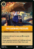 This Growing Pressure - 29/204 - - WILDS UNKNOWN - Lorcana - Common | LAA01-30