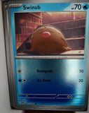 Swinub - 023/094 - Reverse Holo - PHANTASMAL FLAMES - Pokemon - Common | AA56-31
