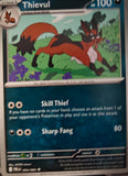 Thievul - 054/084 - - PITCH BLACK - Pokemon - Uncommon | AA32-66